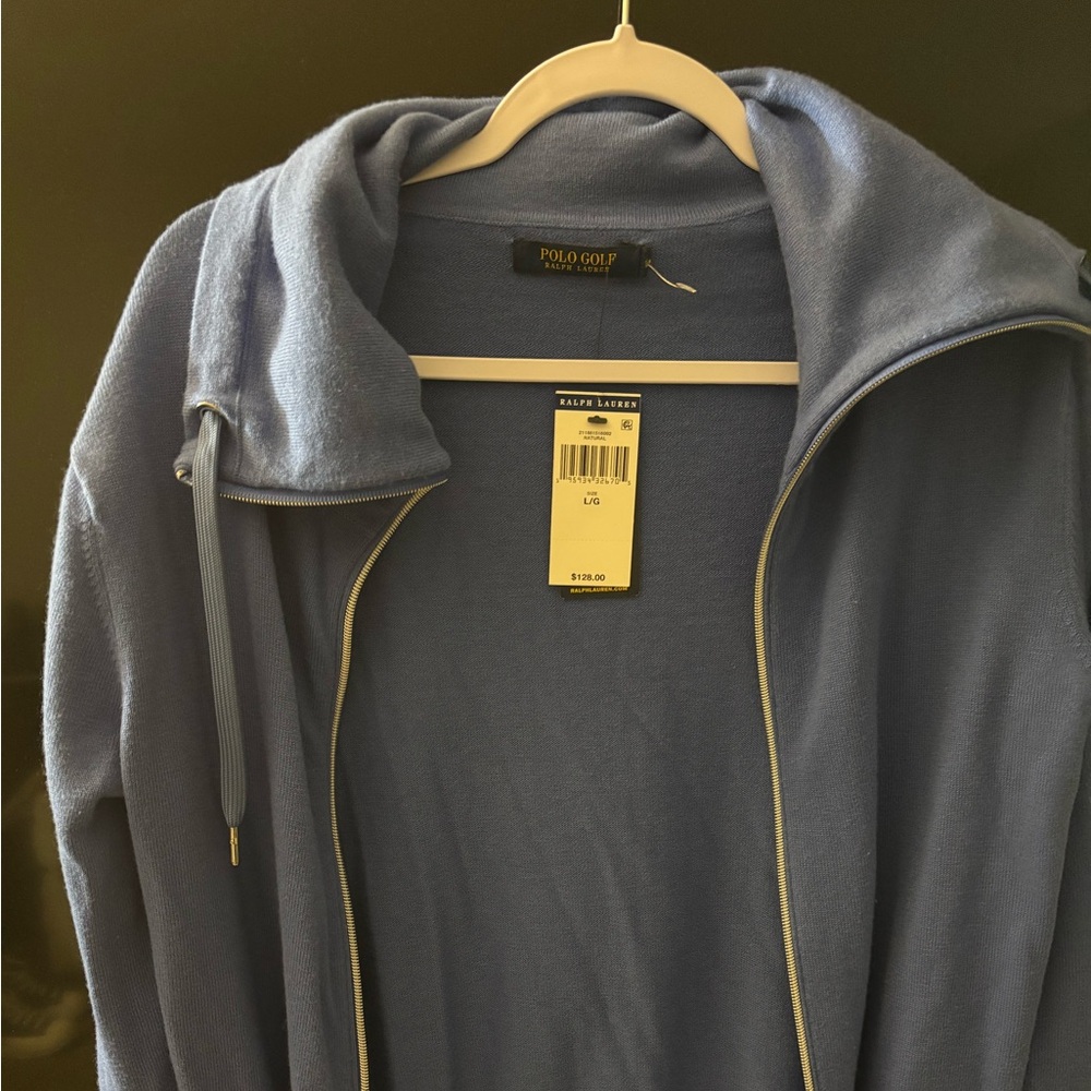 Ralph Lauren Polo Golf Blue Sweater